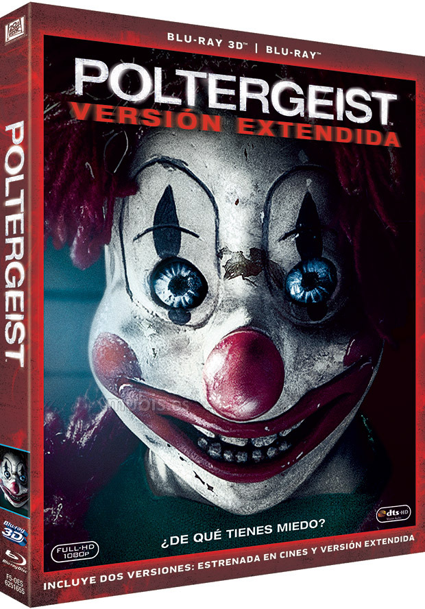 carátula Poltergeist Blu-ray 3D 1