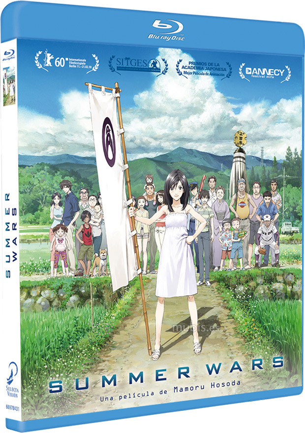 carátula Summer Wars Blu-ray 1