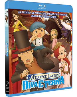 El Profesor Layton y la Diva Eterna Blu-ray