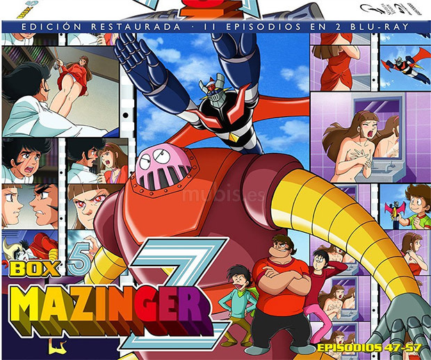 carátula Mazinger Z - Box 5 Blu-ray 1