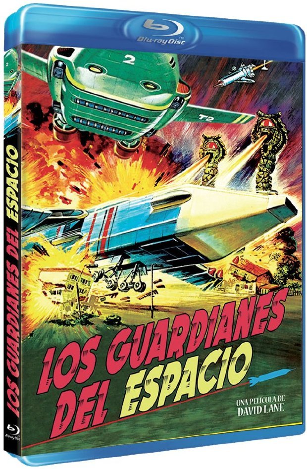 carátula Los Guardianes del Espacio Blu-ray 1