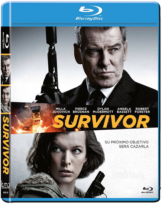 carátula Survivor Blu-ray 1