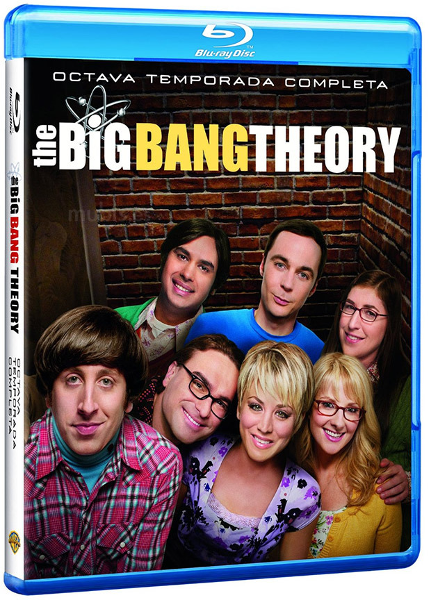 carátula The Big Bang Theory - Octava Temporada Blu-ray 2