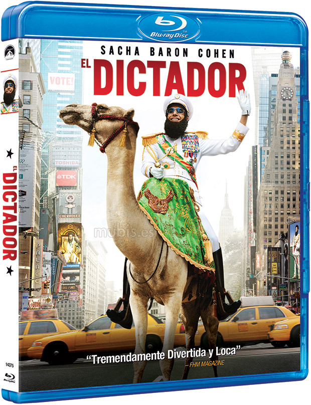 carátula El Dictador Blu-ray 1
