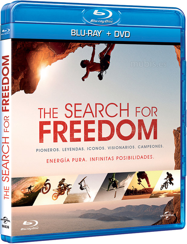 carátula The Search for Freedom Blu-ray 1
