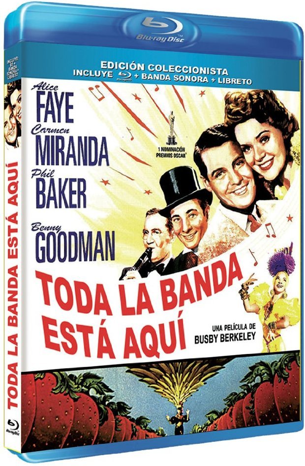 carátula Toda la Banda está Aquí Blu-ray 1