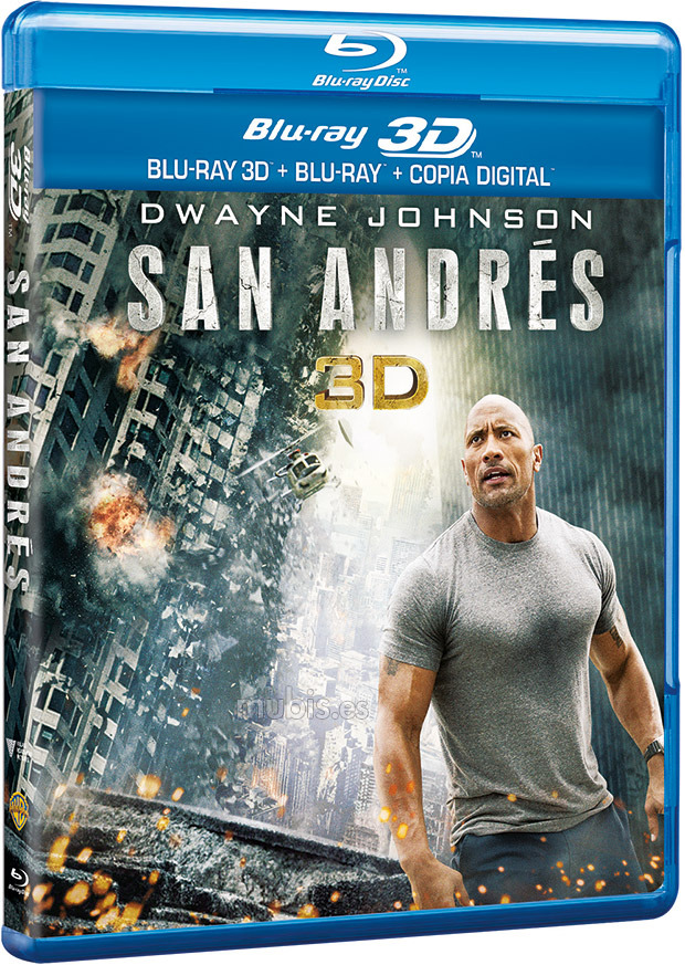 carátula San Andrés Blu-ray 3D 1