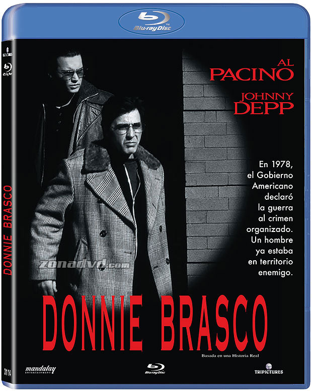 carátula Donnie Brasco Blu-ray 1
