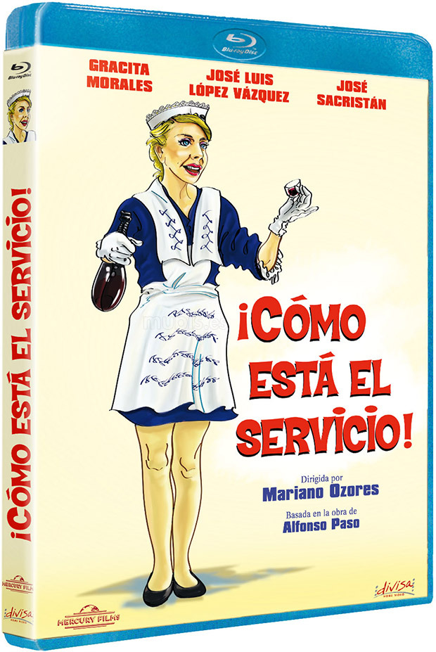 carátula ¡Cómo está el Servicio! Blu-ray 1