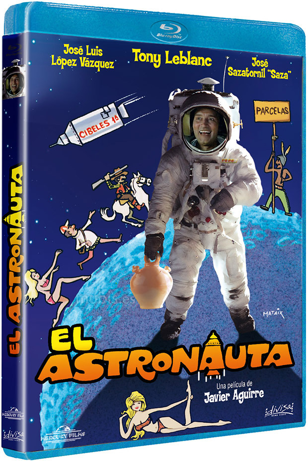 carátula El Astronauta Blu-ray 1