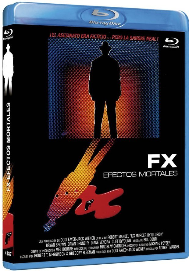 carátula F/X Efectos Mortales Blu-ray 1