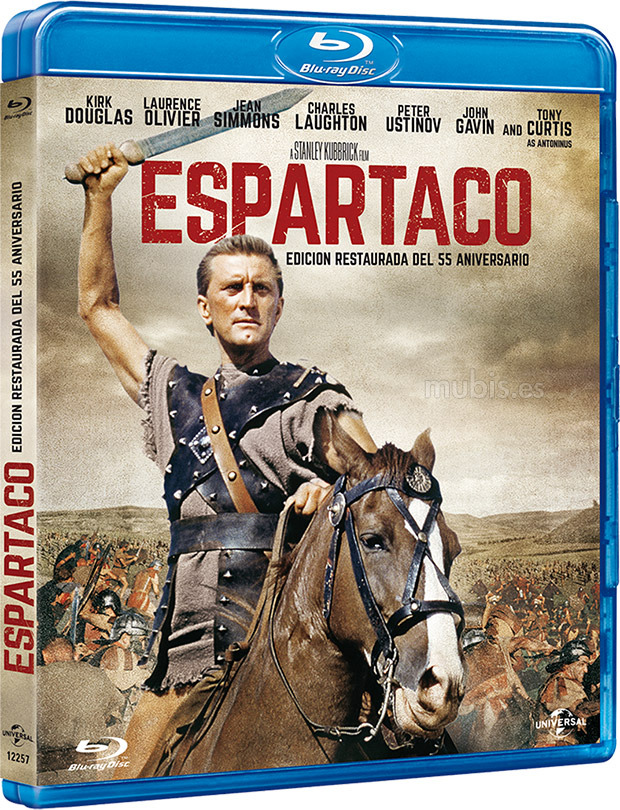 Espartaco - Edición Restaurada 55º Aniversario Blu-ray