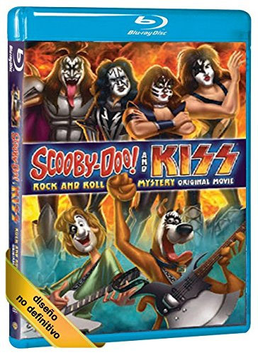 carátula ¡Scooby Doo! conoce a Kiss: Misterio a ritmo de Rock and Roll Blu-ray 1