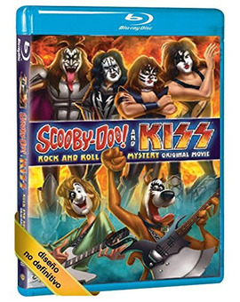 ¡Scooby Doo! conoce a Kiss: Misterio a ritmo de Rock and Roll Blu-ray