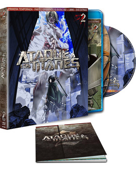 Ataque a los Titanes - Primera Temporada Parte 2 Blu-ray