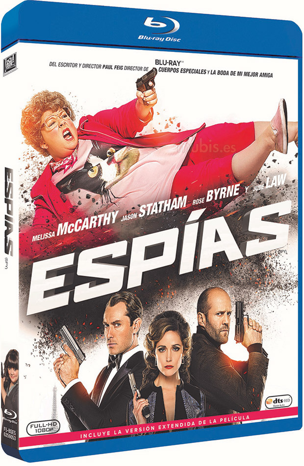 carátula Espías Blu-ray 1