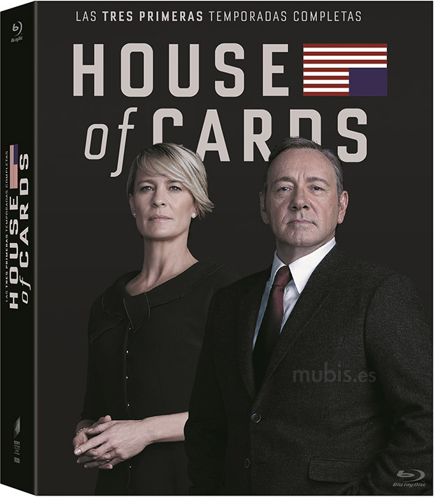 House of Cards - Temporadas 1 a 3 Blu-ray