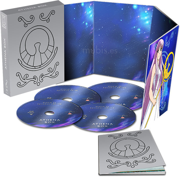 carátula Los Caballeros del Zodiaco (Saint Seiya) - Athena Box Coleccionista Blu-ray 1