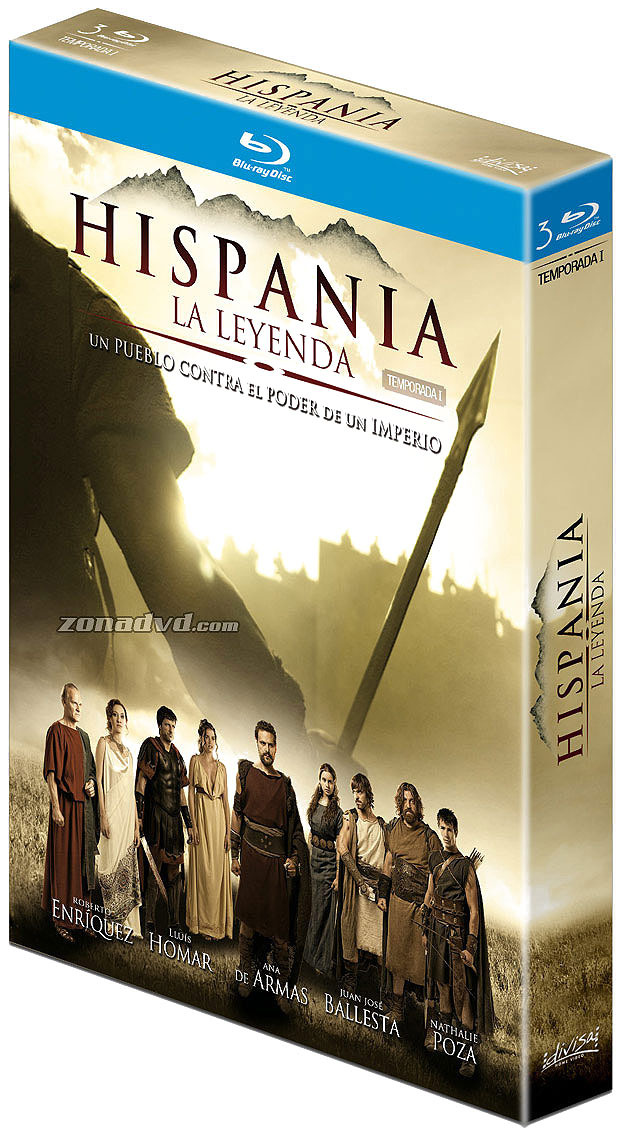 carátula Hispania, La Leyenda - Primera Temporada Blu-ray 1