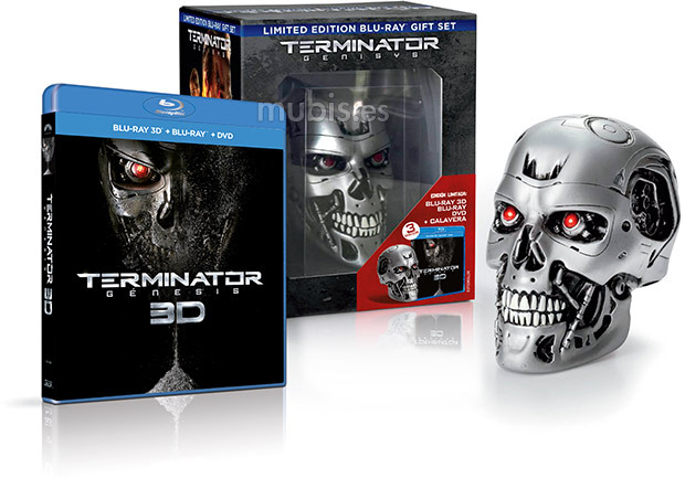 carátula Terminator: Génesis - Edición Limitada con Calavera Blu-ray 1