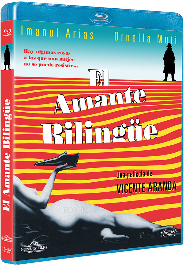 carátula El Amante Bilingüe Blu-ray 1
