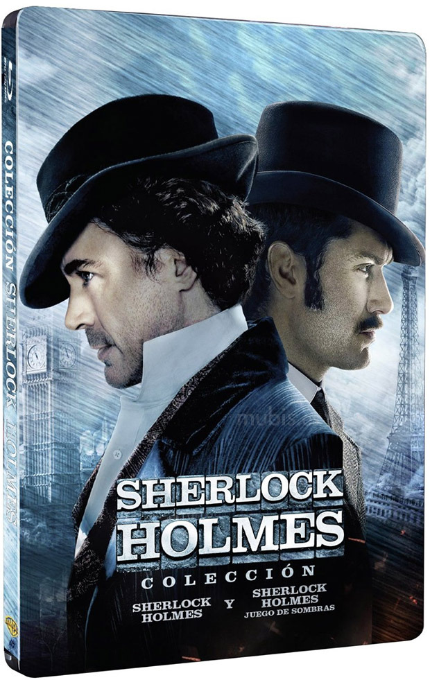 carátula Colección Sherlock Holmes - Edición Metálica Blu-ray 1