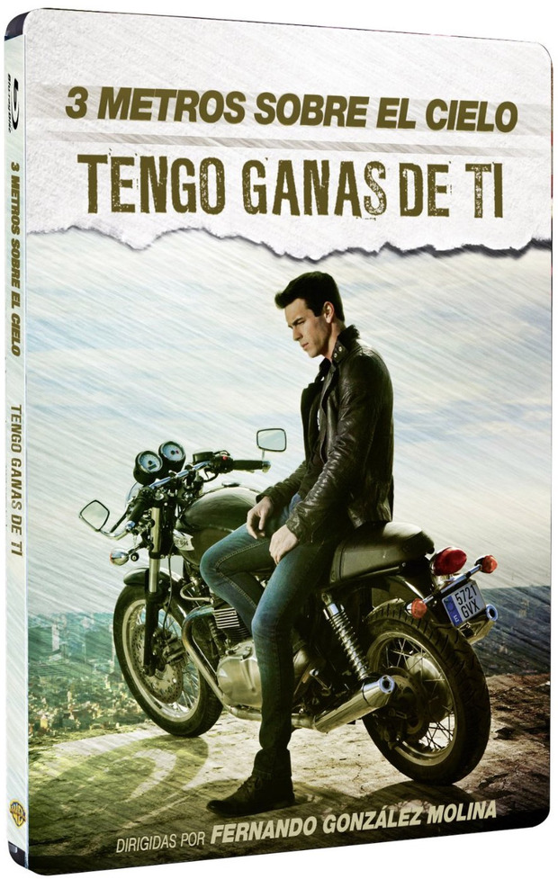 carátula Pack 3 Metros sobre el Cielo + Tengo Ganas de Ti - Edición Metálica Blu-ray 1