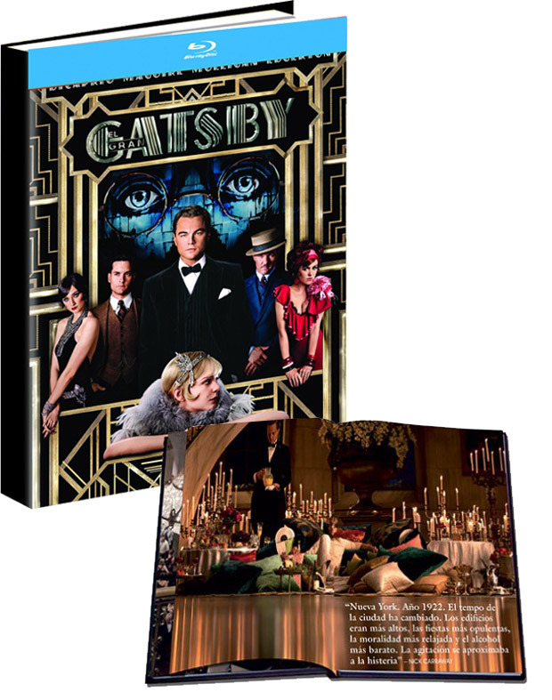 El Gran Gatsby - Edición Libro Blu-ray 2