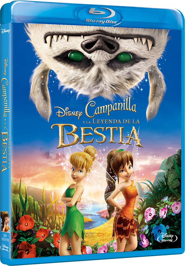 carátula Campanilla y la Leyenda de la Bestia Blu-ray 1