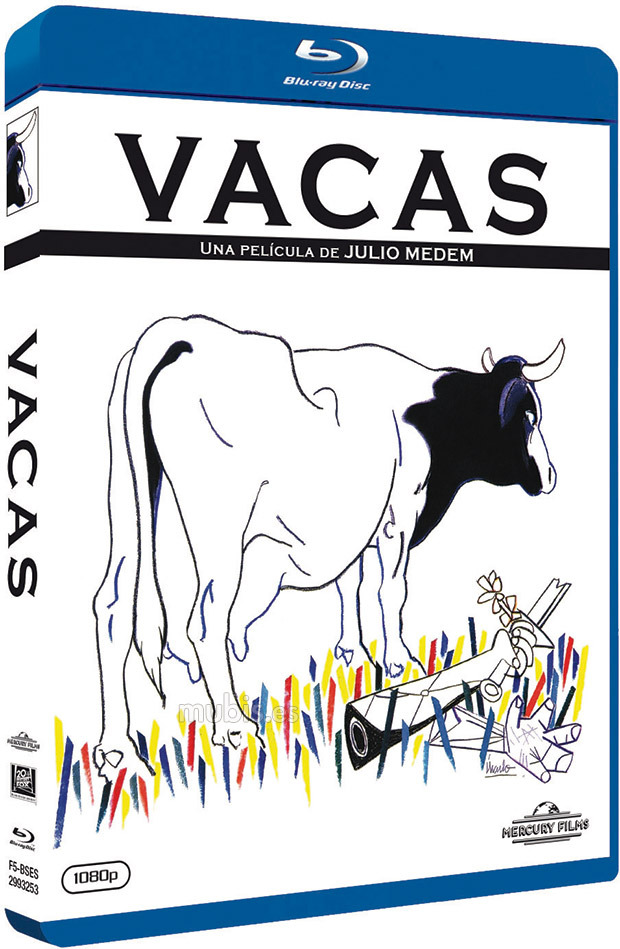 carátula Vacas Blu-ray 1