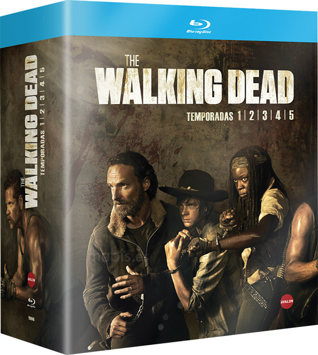 The Walking Dead - Temporadas 1 a 5 Blu-ray
