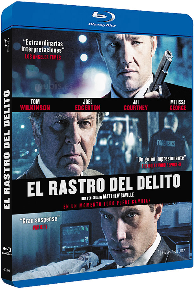 carátula El Rastro del Delito Blu-ray 1