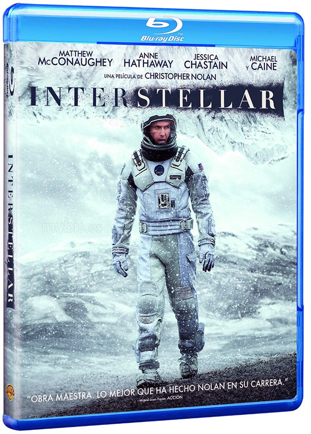 carátula Interstellar - Edición Sencilla Blu-ray 1