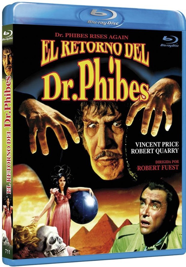 El Retorno del Dr. Phibes Blu-ray