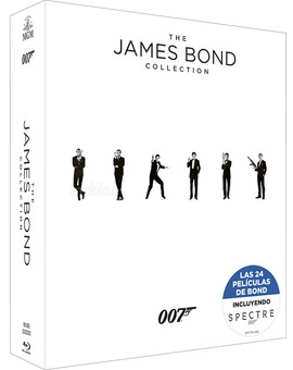 Colección James Bond (24 Películas) Blu-ray