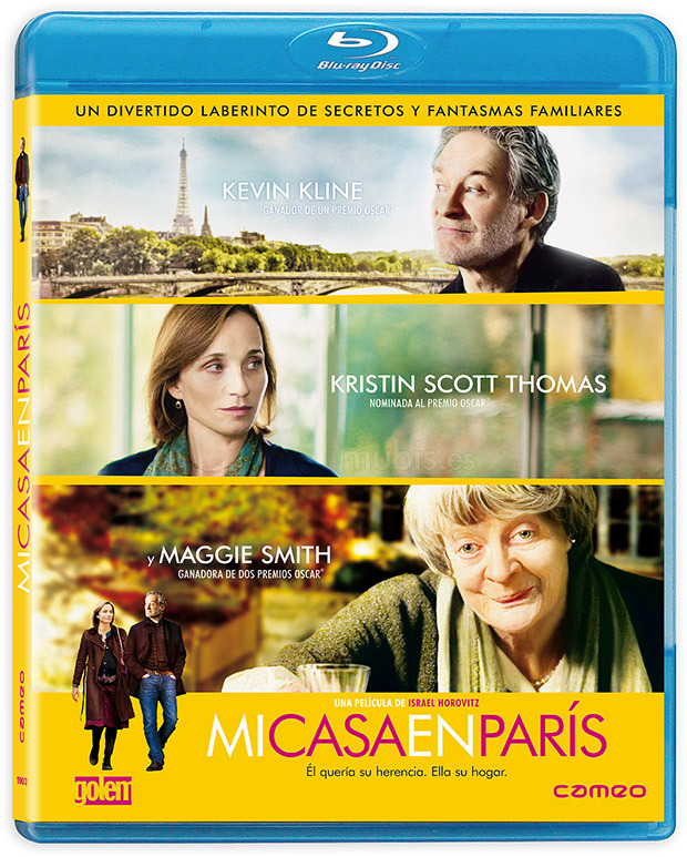 carátula Mi Casa en París Blu-ray 1