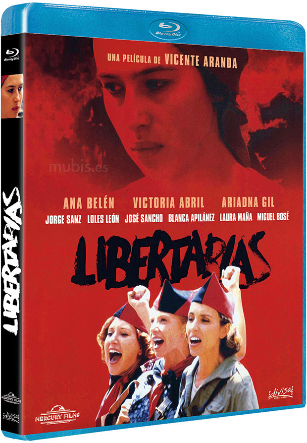 carátula Libertarias Blu-ray 1