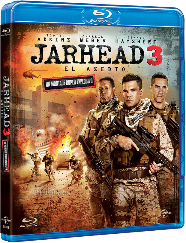 carátula Jarhead 3: El Asedio Blu-ray 1
