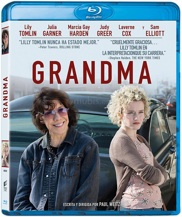 carátula Grandma Blu-ray 1