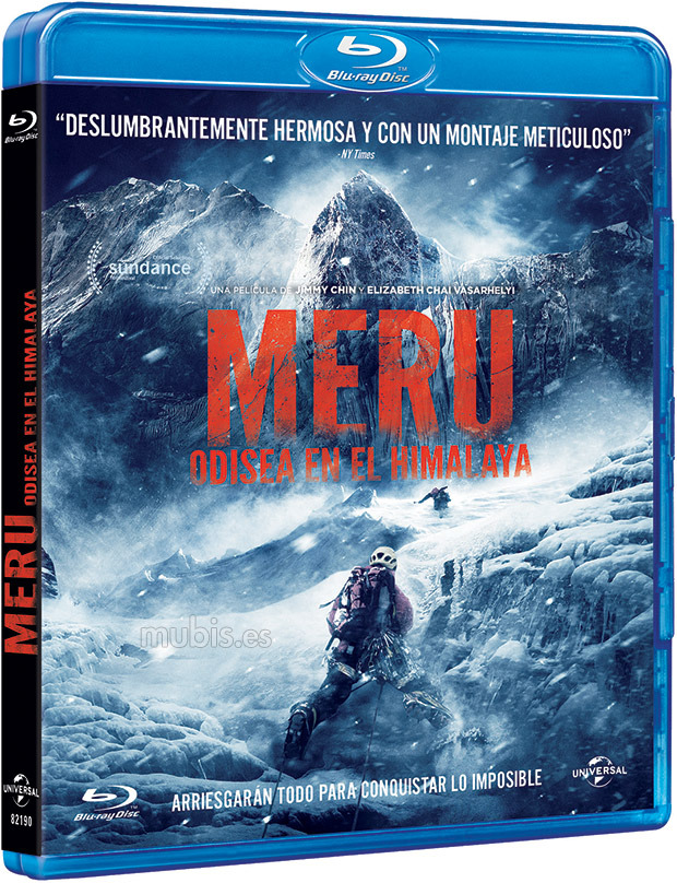 carátula Meru: Odisea en el Himalaya Blu-ray 1
