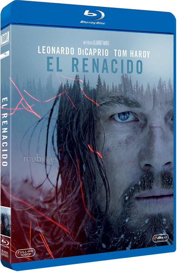 carátula El Renacido (The Revenant) Blu-ray 1