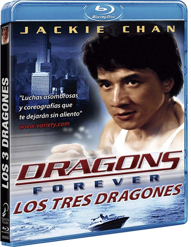 carátula Los Tres Dragones Blu-ray 1
