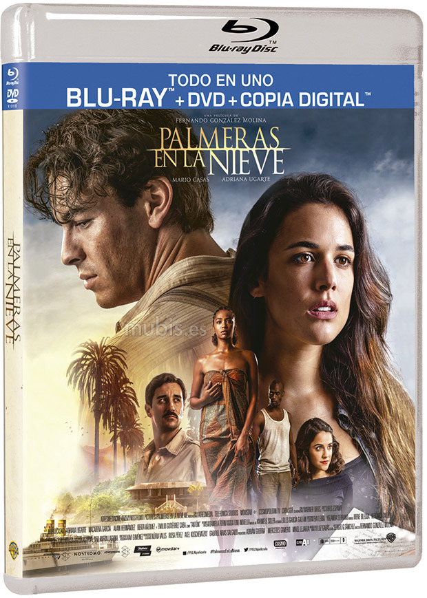 carátula Palmeras en la Nieve Blu-ray 1