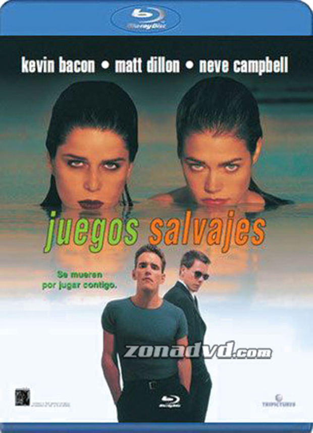 carátula Juegos Salvajes Blu-ray 1