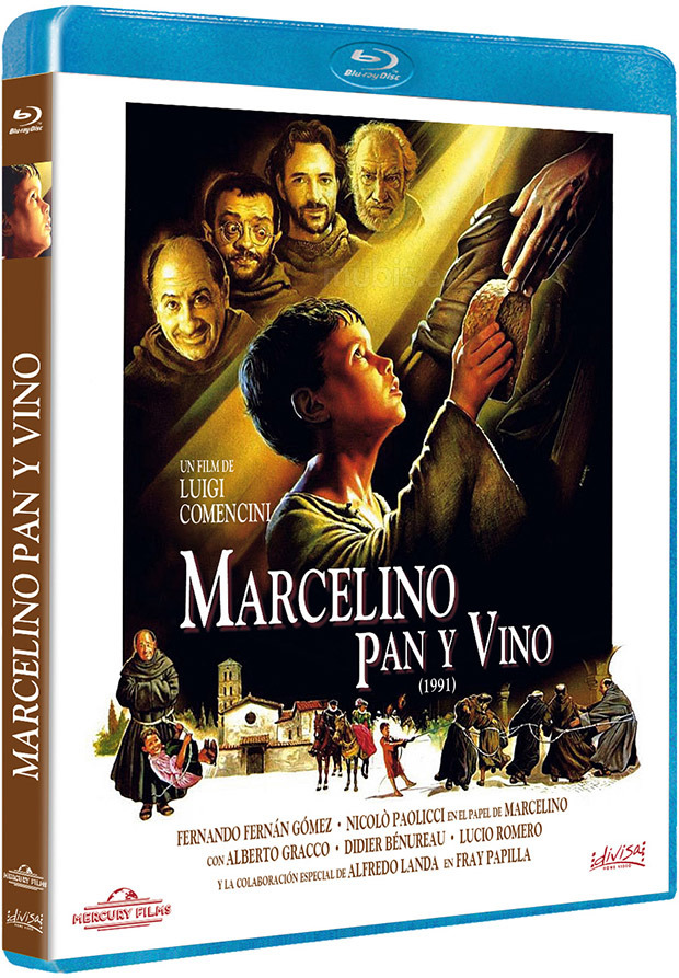 carátula Marcelino Pan y Vino Blu-ray 1