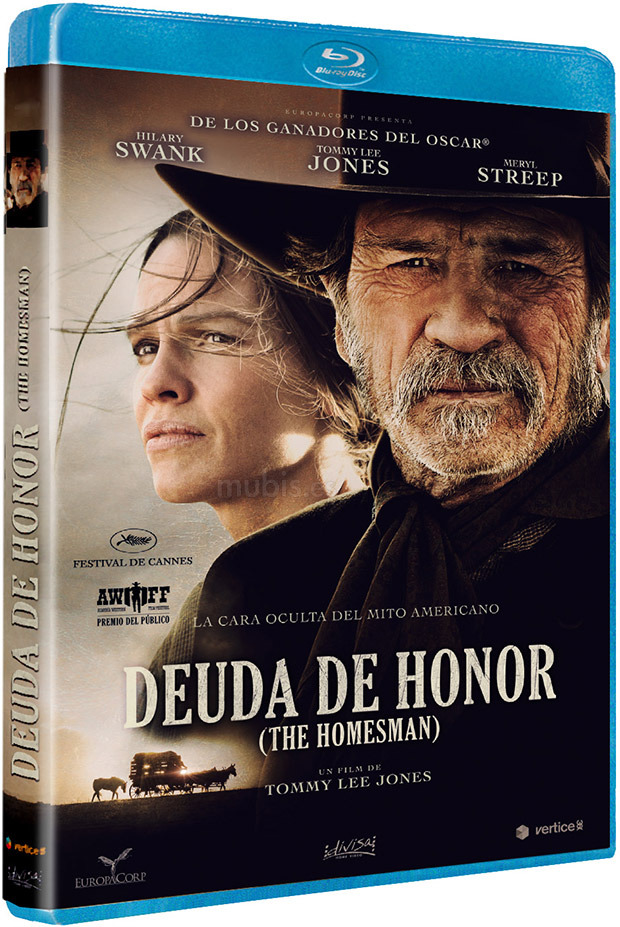 carátula Deuda de Honor (The Homesman) Blu-ray 1