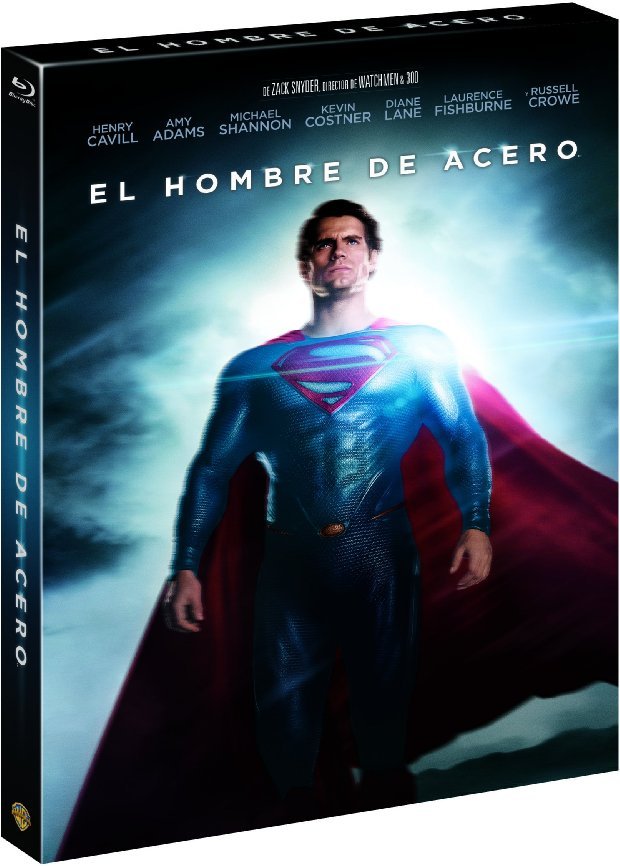 carátula El Hombre de Acero Blu-ray 1