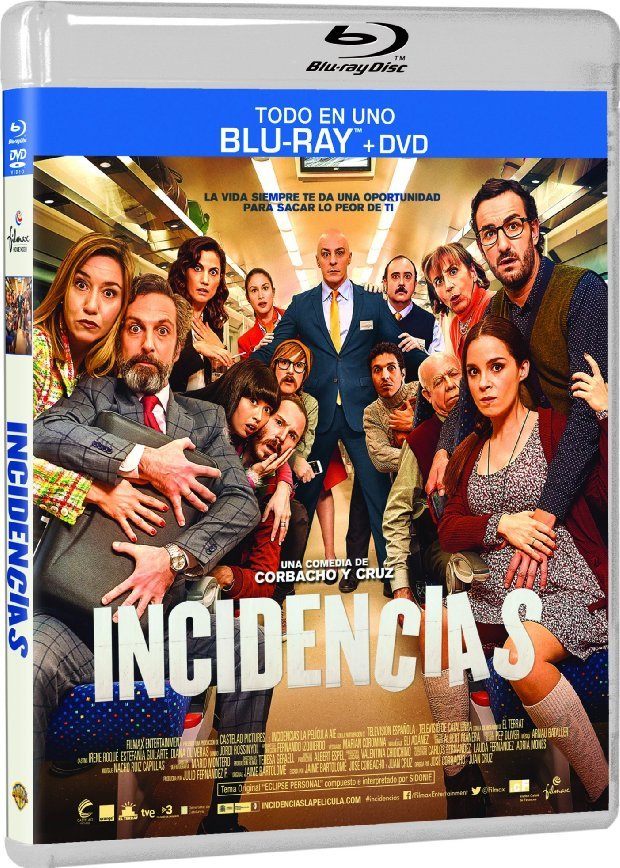 carátula Incidencias - Edición Cómic Blu-ray 1