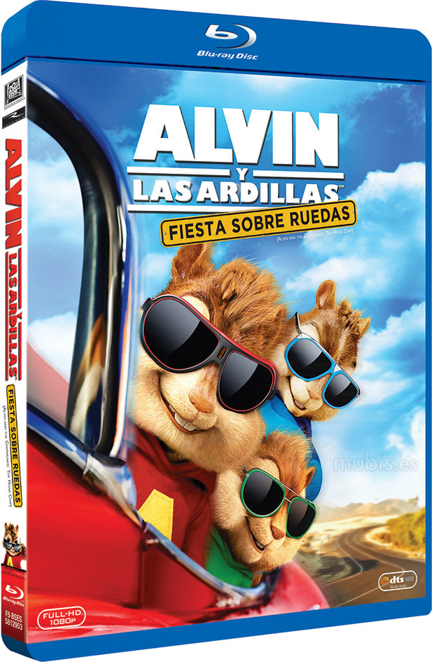 carátula Alvin y las Ardillas: Fiesta sobre Ruedas Blu-ray 1