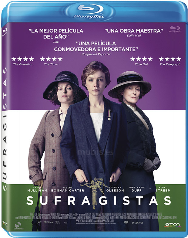 carátula Sufragistas Blu-ray 1